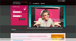 Desktop Screenshot of hostalenpontevedra.com